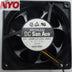 Sanyo Denki 109R1212H1J031 120x120x38mm 12V DC 0.55A Axial Cooling Fan