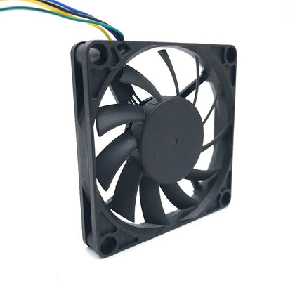 PWM Fan Slim 7010 R127010BU 70mm 10mm(thickness) DC 12V 0.45A 7cm Large Wind Fan Cooling 5800rpm