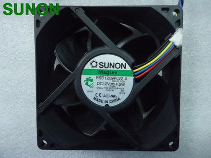 Sunon PSD1209PLV2-A B3553.F.GN DC12V 4.2W Server Cooling Fan 4-wire PWM 90x90x32mm WC236-AOO