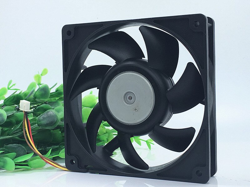 Sanyo 9G1212HE403 12cm12025 12V 0.58A 4line PWM Temperature Control Cooling Fan