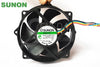 Sunon Maglev Round CPU Case Cooling Fan KDE1209PTVX 4 4W 4 Pin DC 12V Tested