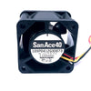 10PCS/LOT    Sanyo 109P0412G3D073 4028 40*40*28mm 12V 0.31A 3Wire 1U Dc Axial Case Cooling Fan