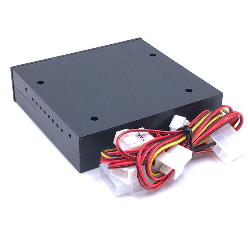 SXDOOL STW-6002 4 Channel Speed Fan Controller With Blue LED  Controller And CPU HDD VGA