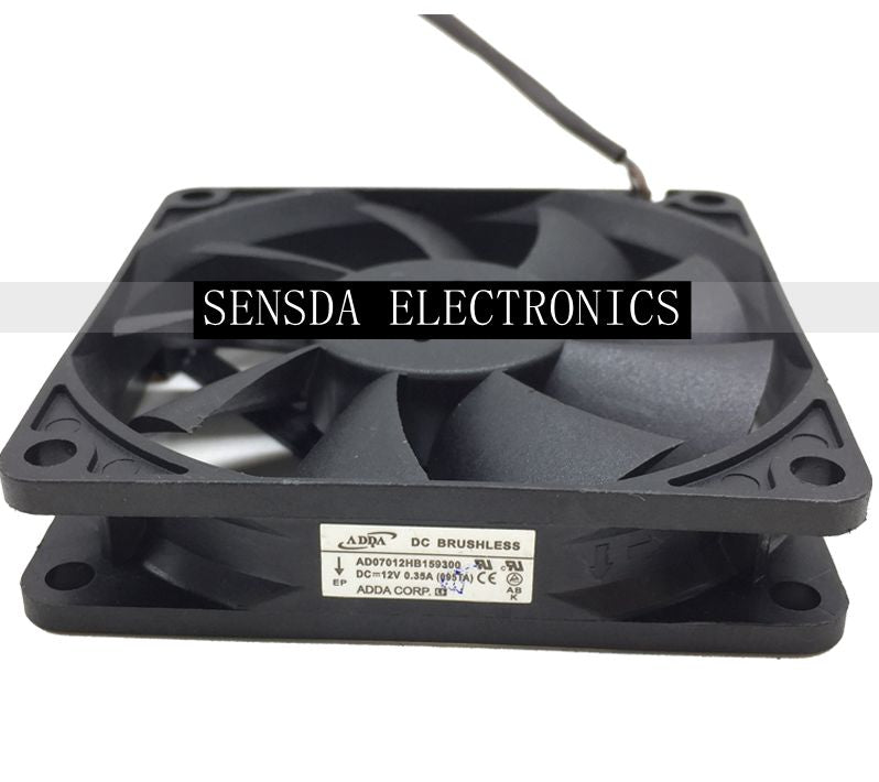 ADDAA AD07012HB159300 AD07012HX159300 70*70*15MM 12V 0.35A Double Projector Cooling Fan