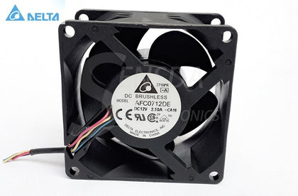 Delta AFC0712DE 70mm 7cm DC 12V 1A 7038 70x70x38mm Server Inverter Axial Cooling Fan