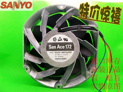 Sanyo 17251 17CM 9GV5748P5H09 48V 2.0A Power Server Cooling fan.