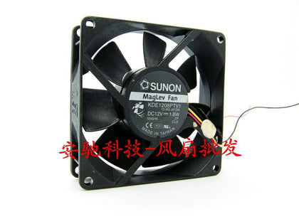 SUNON KDE1208PTV1 12V DC Brushless Cooling Fan - product photo 2
