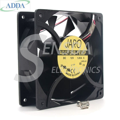 ADDA JARO AD1212HB-F93GP 12038 12CM 12V 1.95A Server Inverter Case Axial Blower Cooling Fans