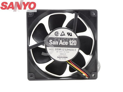 Sanyo 109R1212H1011 DC 12V 0.52A Server Cooling Fan 120X120X38mm Server Square Fan 4-wire