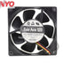 Sanyo Denki 109R1212H1011 120x120x38mm 12V DC 0.52A 4-Wire Axial Cooling Fan