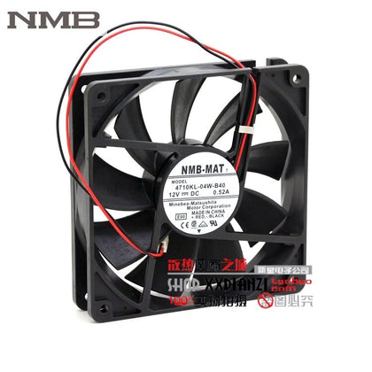 NMB7 4710KL-04W-B40 12025 12CM 0.52A 12V Wind Capacity Chassis Fan