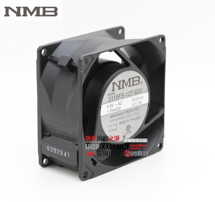 NMB 3115FS-12T-B30 8038 8cm AC 115V 8.5W/7W Industrial Cooling Fan