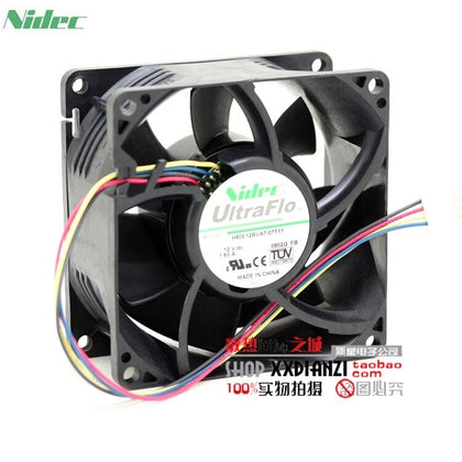 Nidec H80E12BUA7-07T11  8038 Fan 12V 1.60A C2100 Winds