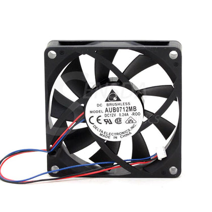 Delta AUB0712MB 12V DC 70x70x15mm Brushless Cooling Fan - product photo 2