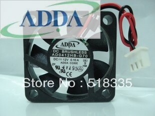 AD0412HB-G70  ADDA 40*40*10mm 4CM 40MM 12V DC 0.10A  FAN Assembly