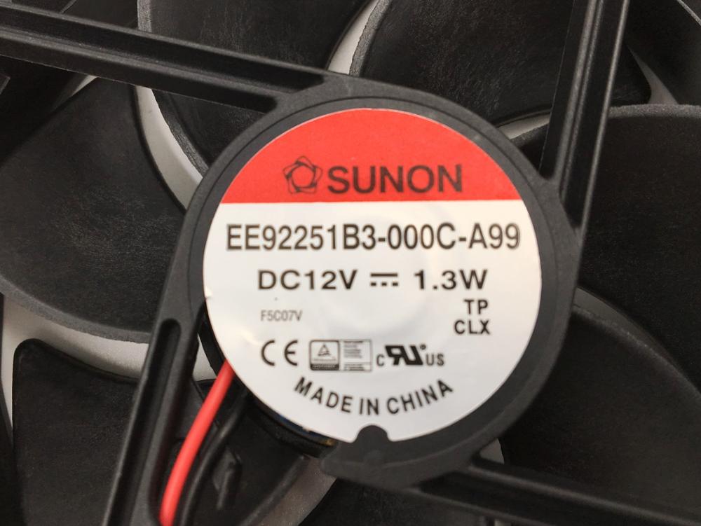 Sunon EE92251B3-000C-A99  9225 9CM 12V 1.3W  Air Fan