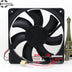 Y.S.Tech FD241225HB 24V DC 120x120x25mm Brushless Cooling Fan