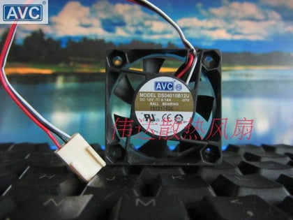 AVC DS04010B12U 4010 Dual ball-bearing 12V 0.14A 4cm 5,500RPM 28.18CFM CPU Axial Cooling Fan