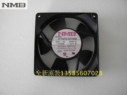 NMB 4710PS-22T-B30 1225 220V Outlet Axial Cooling Fan  Server Case