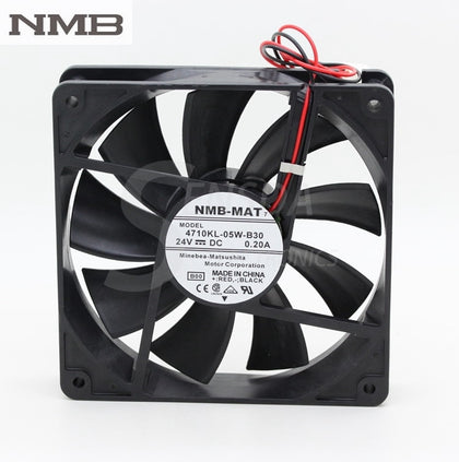 NMB 4710KL-05W-B30 24V 0.20A  12Cm 120mm 12cm 12025 Quiet Silent Server Inverter Cooling Fans