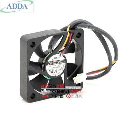 ADDA AD0512LB-G70 12V 0.10A 5CM 50mm 5010 Silent Dual Ball Bearing Cooling Fans