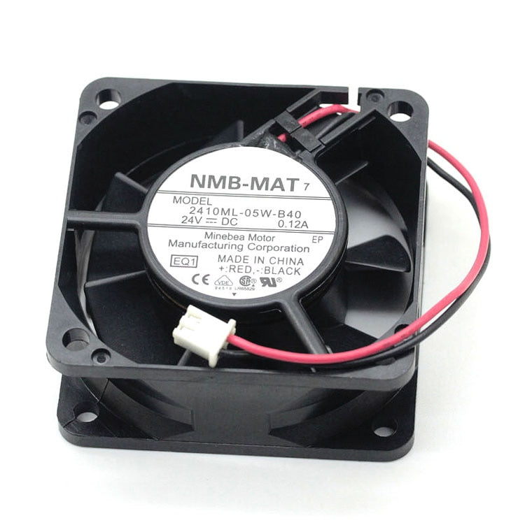 Waterproof Fan  NMB 2410ML-05W-B40 6025 24V 0.12A Converter Radiator Cooling Fan
