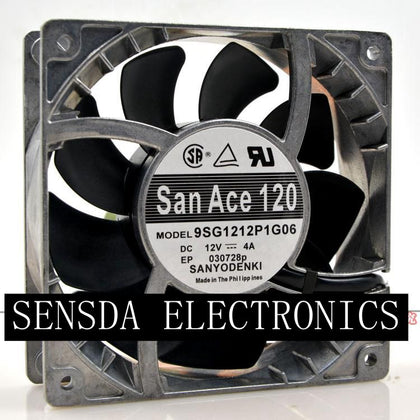 9SG1212P1G06  Sanyo  12cm High Temperature Fan Speed Fan Violence 12038 12V 4A