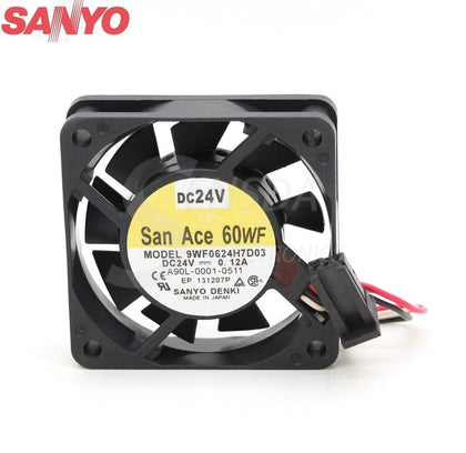 Sanyo 9WF0624H7D03 6015 24V A90L-0001-0511 Equipment Dedicated Cooling Fan