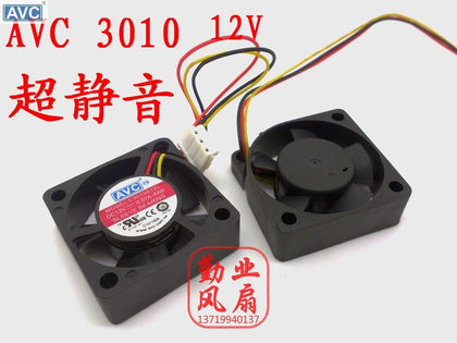 AVC C3010S12L 3010 3cm ultra-quiet Fan Hard 12V 0.10A