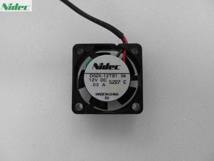 Nidec Blower Fan D02X-12TS1 2510 25mm 2.5cm  Mini Micro 12V DC Cooling Fan