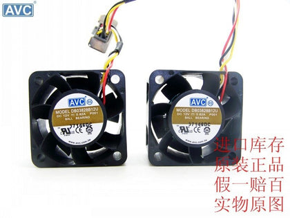 AVC DB03828B12U 3828 3.8CM 38mm DC 12V 0.82A Axial Server Inverter Cooling Fans