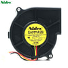 Nidec D07F-24SG 01A 7530 24V 0.15A 7CM Frequency Converter Turbo Blower Cooling Fan