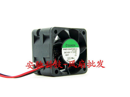 SUNON PMD1204PQB2-A 12V DC 40x40x28mm Brushless Cooling Fan - product photo 2