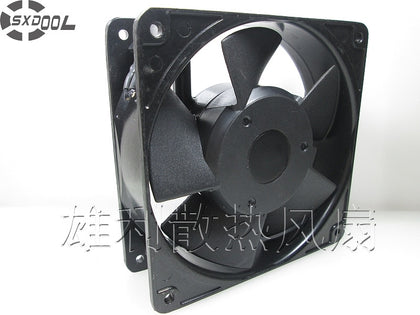 SXDOOL Cooling Fan 220V UF-12A23 BTH 12038 Dual Ball Bearing Axial  Cooler