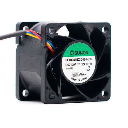SUNON PF40281BX-D086-S99 12V DC 40x40x28mm Brushless Cooling Fan - product photo 2