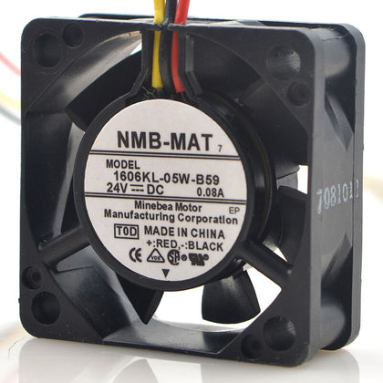 NMB 1606KL-05W-B59 24V DC 40x40x15mm Brushless Cooling Fan - product photo 2