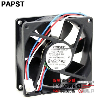 PAPST TYP 8412 N/2GL 8025 8CM DC 12V 0.6W High Speed Axial Cooling Fan