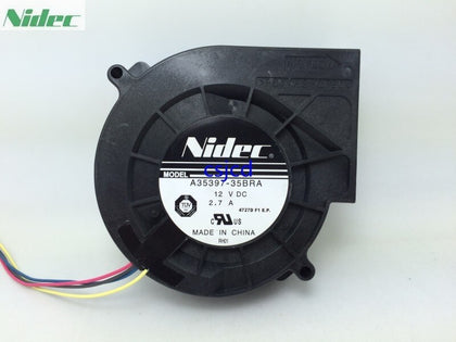 Nidec 9733 Turbo Fan Blower Fan Violence A35397-35BRA 12V 2.7A