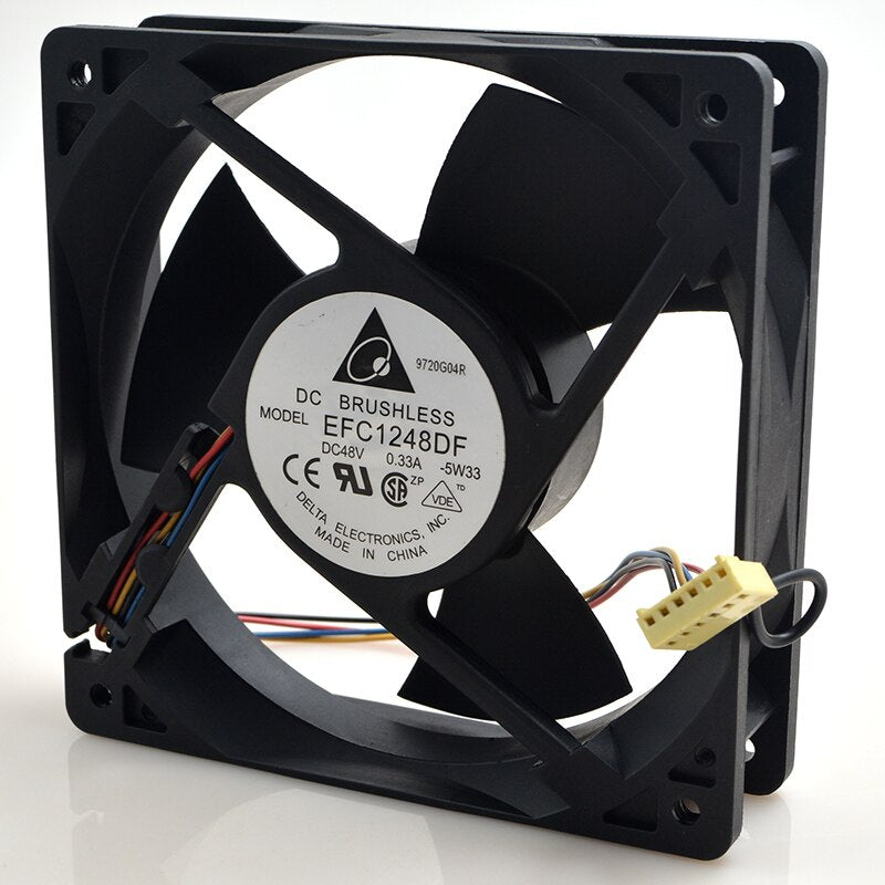 Delta EFC1248DF 12032 48V 0.33A 4Wire  P/N:32030010 Inverter Cooling Fan