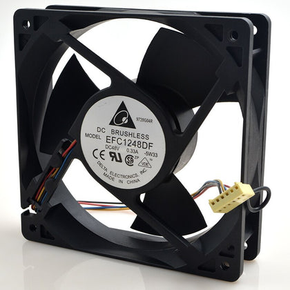 Delta EFC1248DF 48V DC 120x120x32mm Brushless Cooling Fan - product photo 2