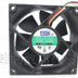 AVC C8025S12M 80x80x25mm 12V DC 0.25A Axial Cooling Fan