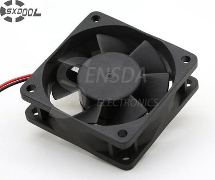 SXDOOL Fan 12v Silent CR0612LB-C70GL 6020 6CM 60mm 12V 0.08A Silent Quiet Computer Case Pc Cooler Cooling Fans