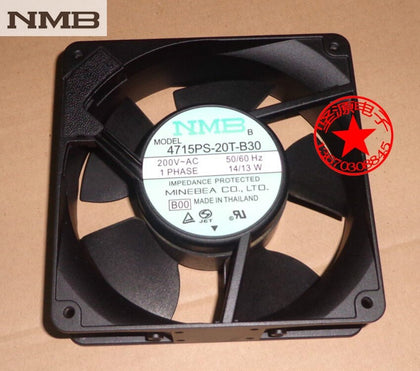 NMB  4715PS-20T-B30 12038 12cm 200V 14 / 13W Aluminum Frame Industrial Fan