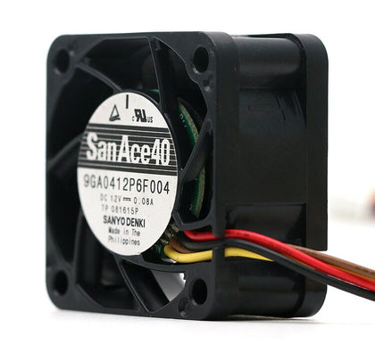 Sanyo 9GA0412P6F004 12V DC 40x40x20mm Brushless Cooling Fan - product photo 2