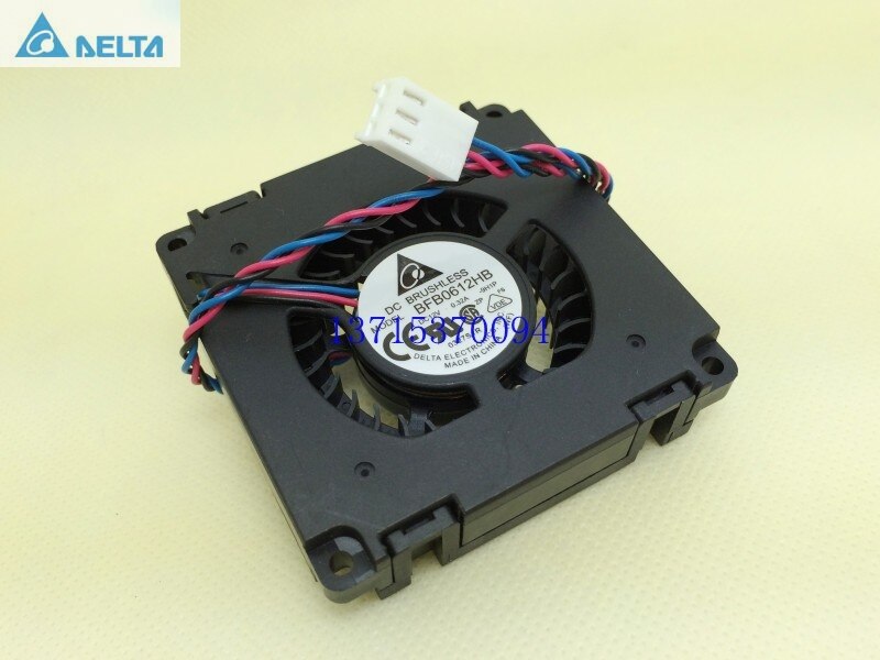 Delta 6015 6cm Fan BFB0612HB 12V 0.32A Centrifugal Cooler Blower 3wires