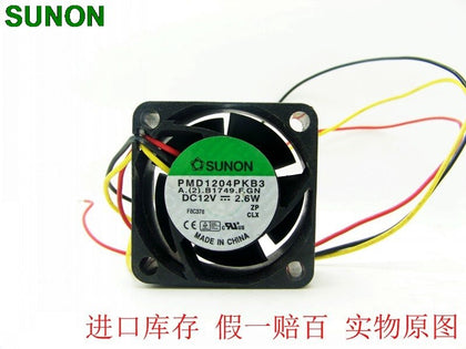 Sunon PMD1204PKB3-A 12V 2.6W 4020 4CM Dual Ball Bearing Fan Thermostat