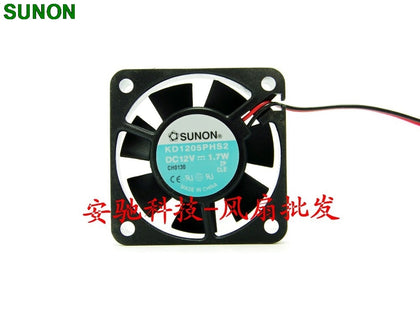 Sunon KD1205PHS2 5015 12V 1.7W 2 Line 5CM 50mm Cooling Fan