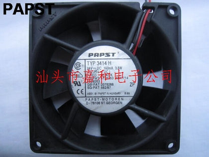 PAPST 3314H 92*92*32mm 24V 220mA 5.3W water-proof Axial Server Inverter Cooling Fan