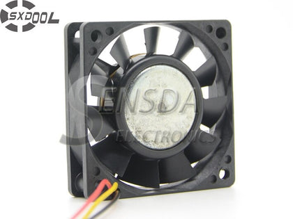 SXDOOL  FBK06T24H 6CM 6015 three-wire Inverter Fan 24V 0.11A Axial DC Brushless Cooling Fan