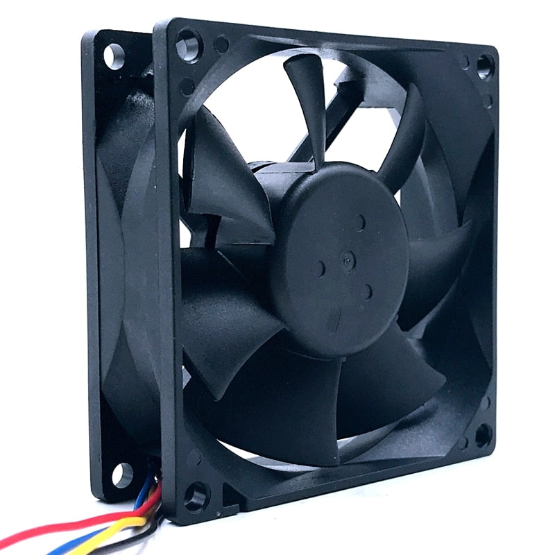 10pcs Cooling Fan 8cm  Sxdool Sxd8025b12l Dual Ball DC 12V 0.12A 3300RPM Replace AFB0812SH AUB0812VH AUB0812SH Cooling Fan